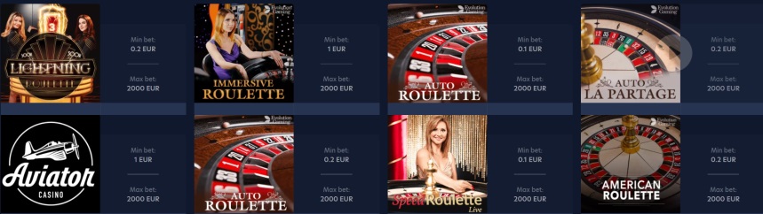 Typer af roulette, du kan spille med live dealere